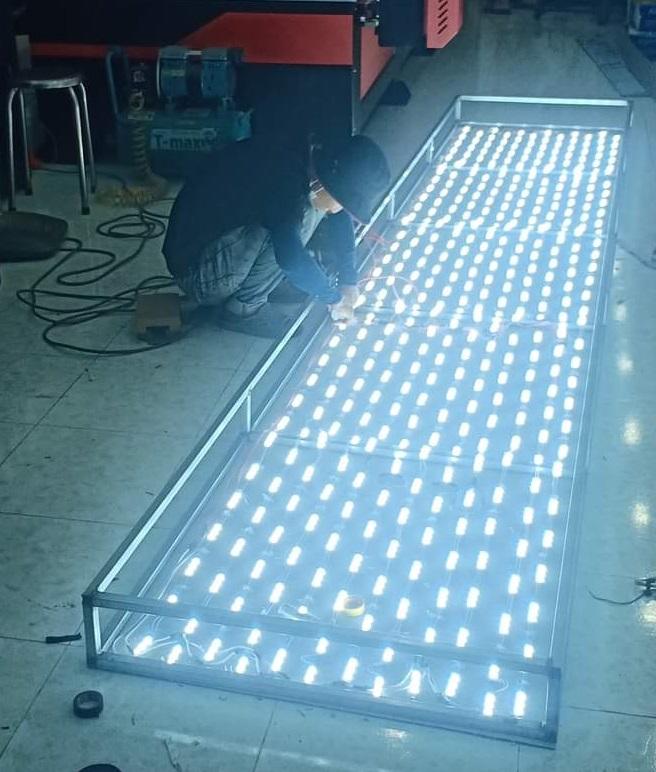 khung nền LED cho biển bạt 3M